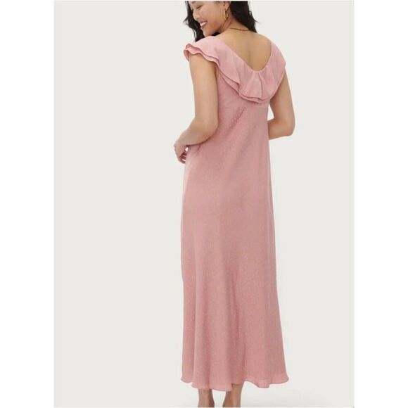 Hatch Emily Dress Pink Size 4 or XL Maternity - Picture 2 of 14